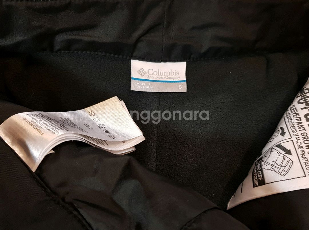 주니어 스키복 상하세트 130 (데상트 자켓 130 + 콜롬비아 S)--9