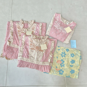 아폴리나키즈mto핑크아이다원피스,노마점프수트5-7y