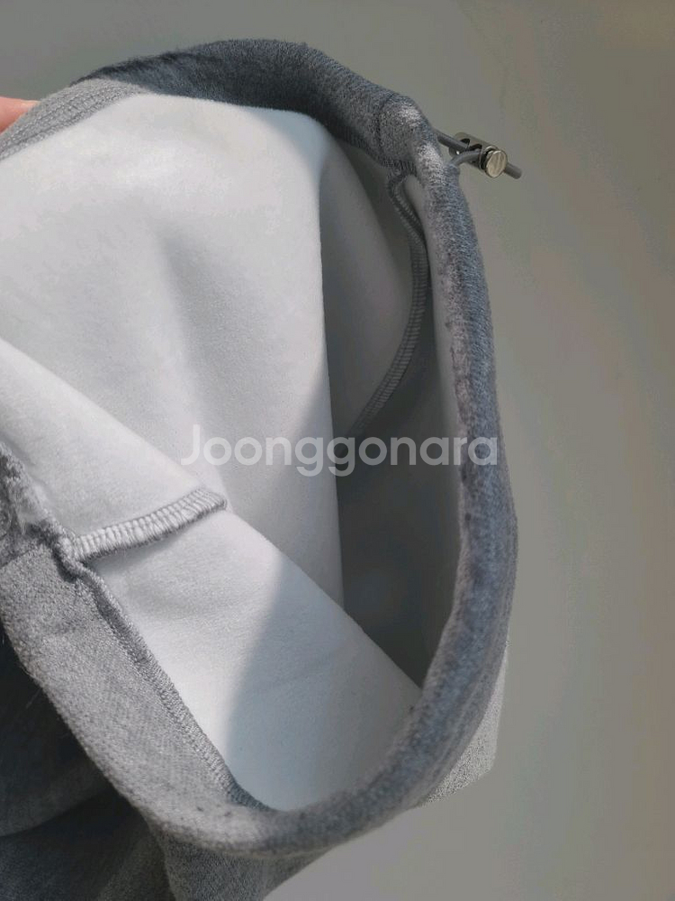 에잇세컨즈 회색 와이드 기모바지 파라슈트 팬츠 트레이닝복 츄리닝 / 자라 망고 아디다스 나이키 코스--4