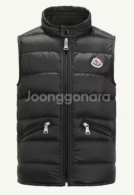 몽클레어 키즈 GUI 구이 귀 패딩 조끼 베스트 14A--0