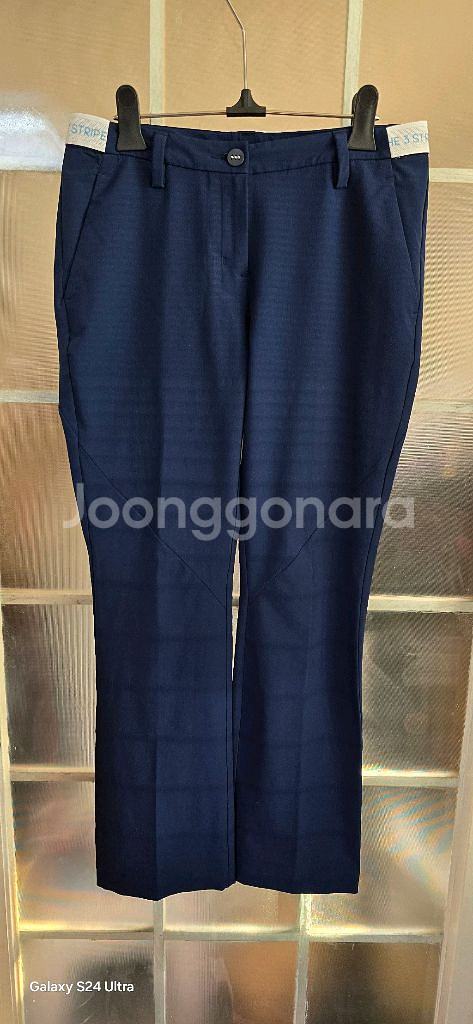 여.29-30) 아디다스 여성 골프 바지 (봄~가을) 네이비색/ 골프의류--8