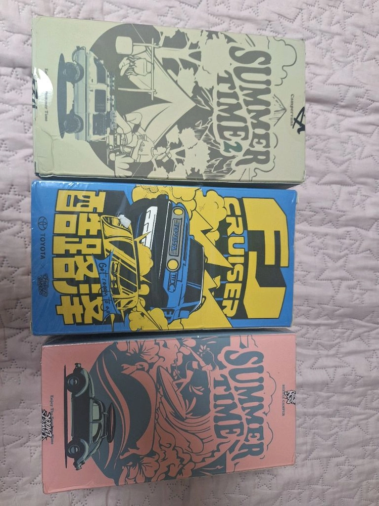문락8스챔 자동차 컨테이너 케이스 풀박스 호환블럭 3품목 미개봉 판매합니다 이미지