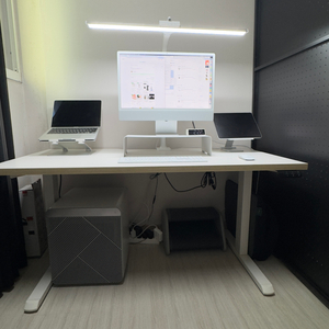 데스커 모션데스크 알파 1390x700, 화이트 판매합니다.