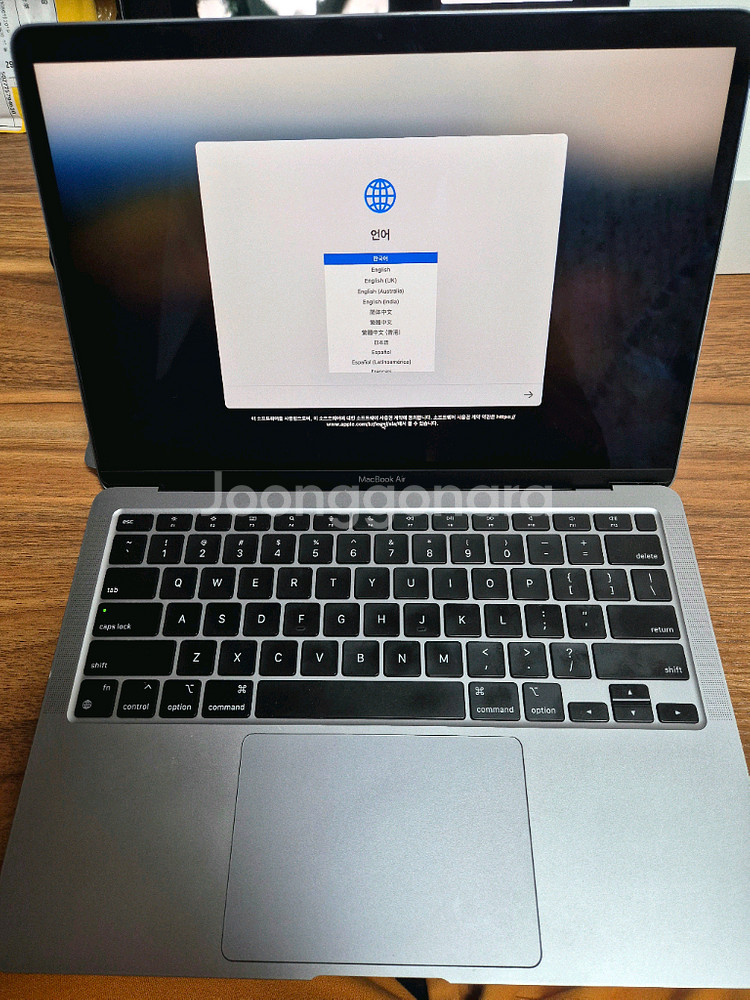 맥북에어 M1 8GB/256GB--0
