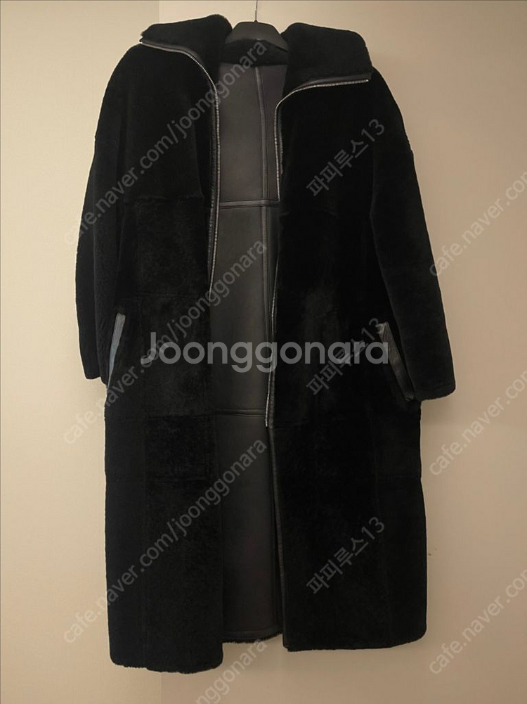 원모어띵 캄포 시어링 코트 CAMPO SHEARLING COAT 1회 잠깐 착용 거의 새옷 저렴 판매 - 택배비 포--1