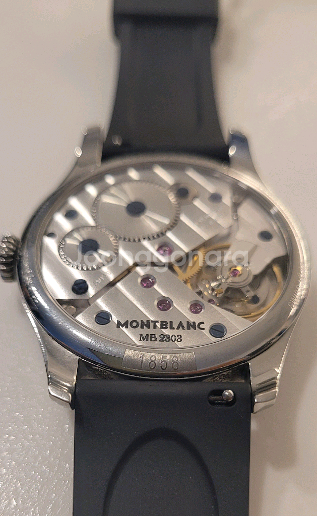 몽블랑 시계 1858--9