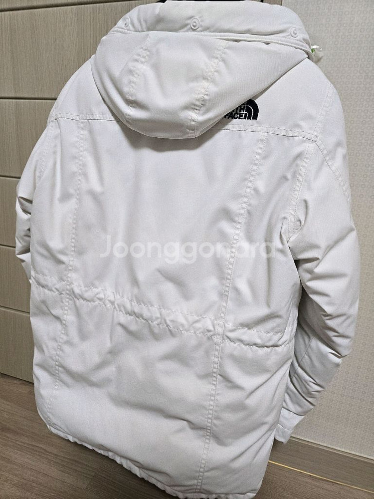 크린토피아 세탁 완료 노스페이스 남녀 공용 맥머도 에어 2 구스 흰색 파카 NJ1DI52D 팝니다.--6