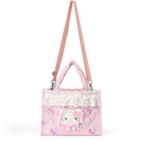 산리오 챠미 화이트프릴 가방