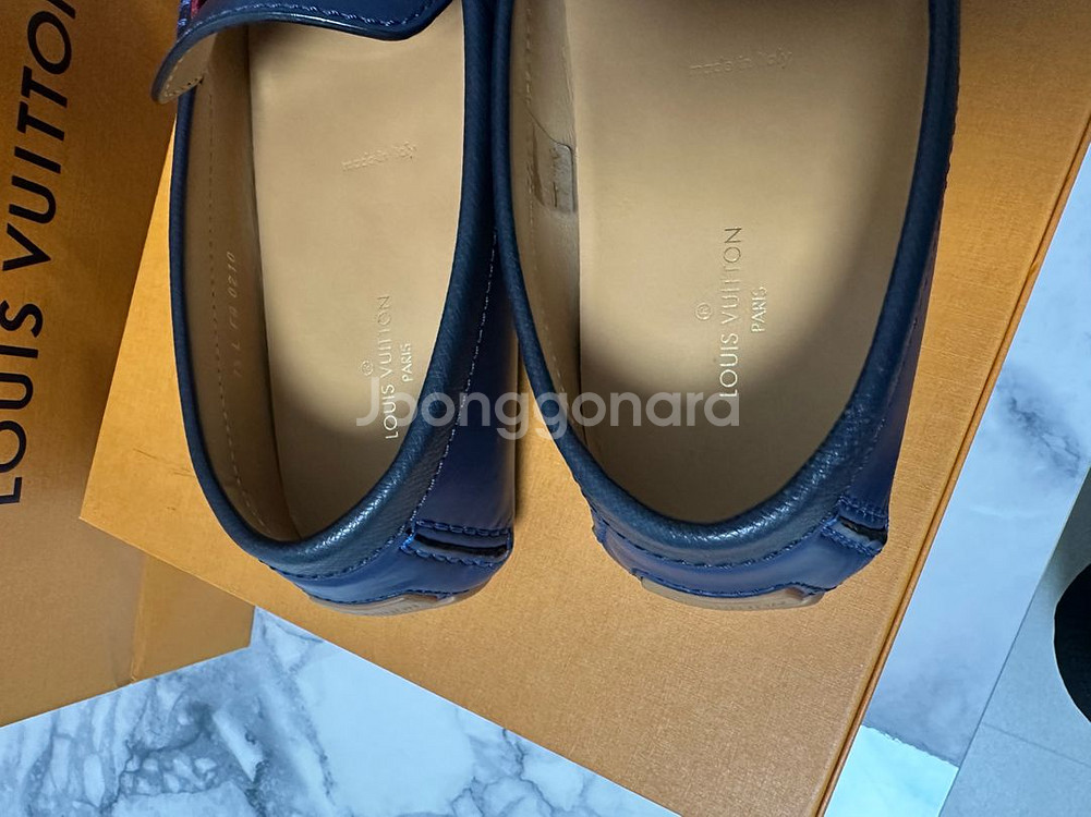 [7.5] 루이비통 남성 드라이빙 로퍼 구두--6