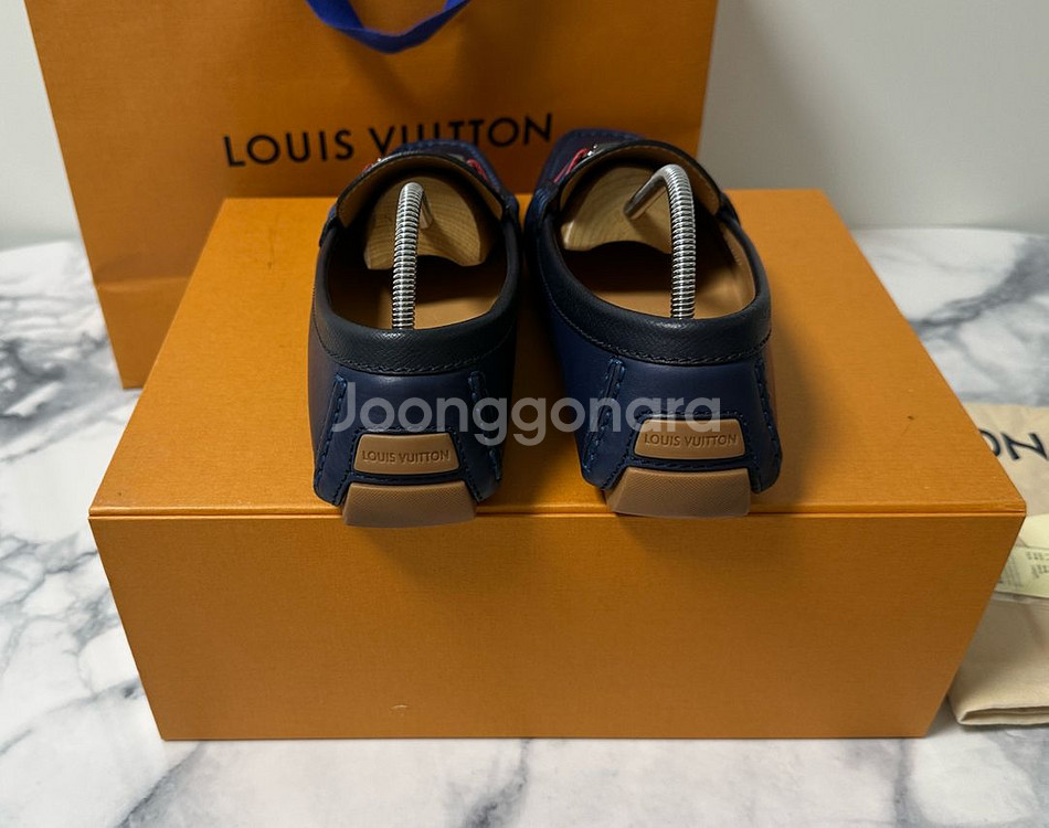 [7.5] 루이비통 남성 드라이빙 로퍼 구두--5