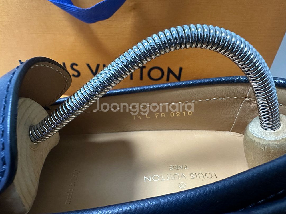 [7.5] 루이비통 남성 드라이빙 로퍼 구두--4