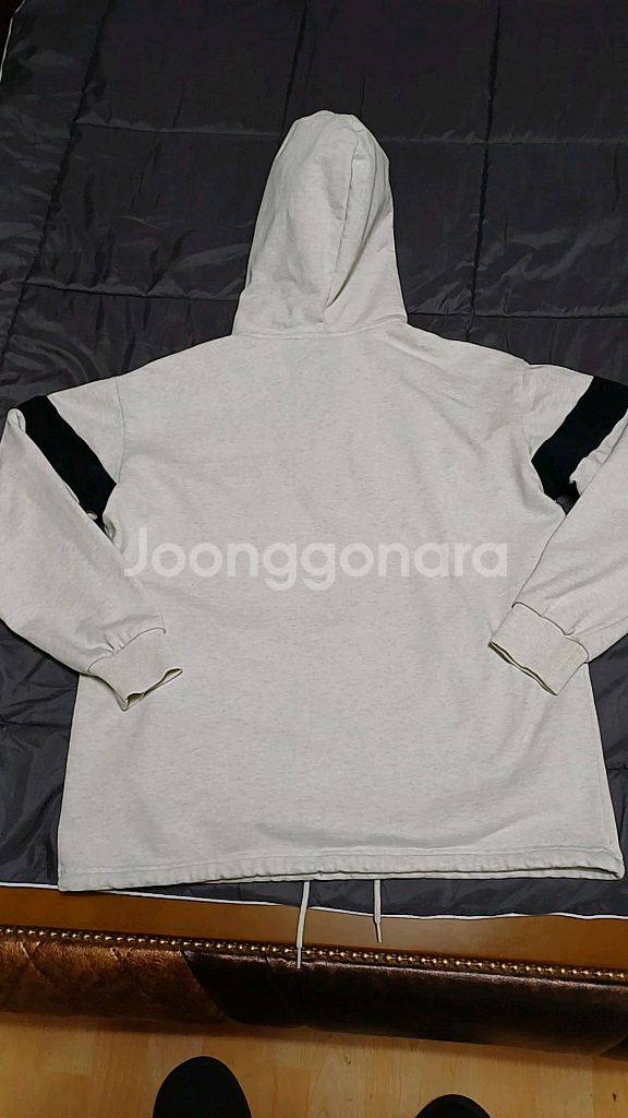 뉴발란스 반집업 오버핏후드 95 여성77 가슴57 기장65--2