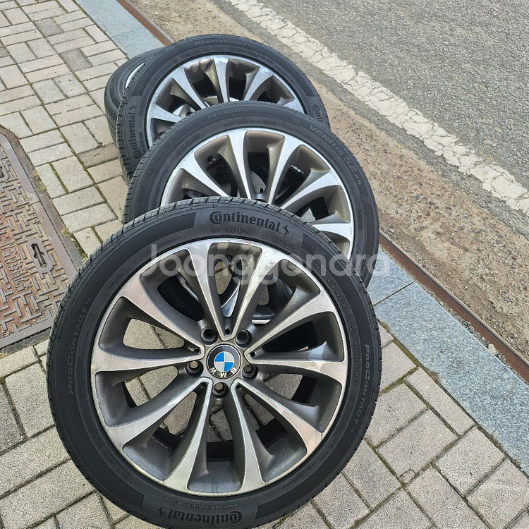 BMW 5시리즈 18인치 정품휠타이어--0
