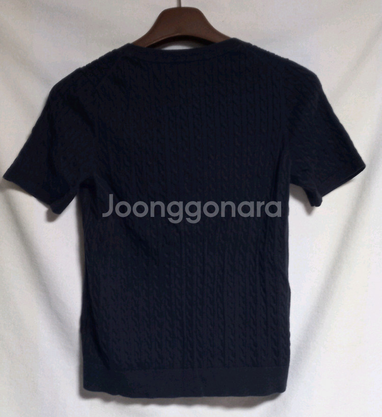 타미힐피거 여성 니트 반팔티 95--1