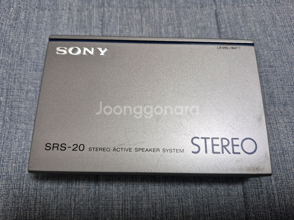 SONY SRS-20 액티브 스피커 판매합니다.--0