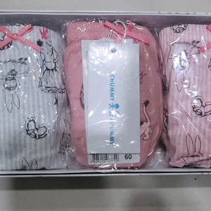 첨이첨이 여아삼각팬티 60호 3매입 1박스 새상품