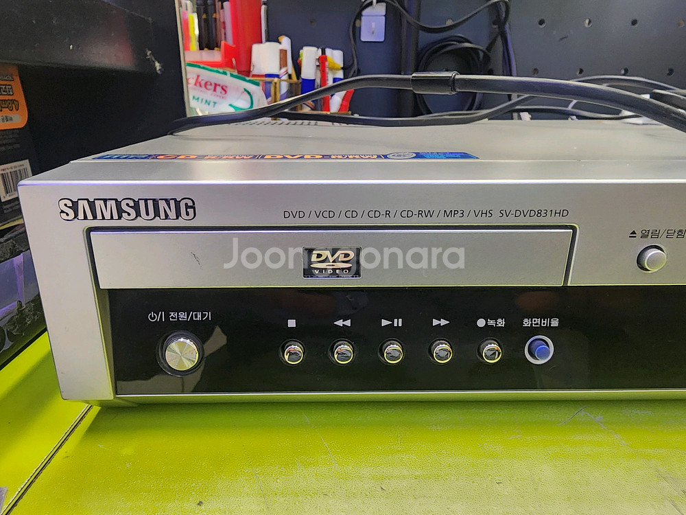 삼성 DVD/VHS 콤보플레이어 SV-DVD831HD--1