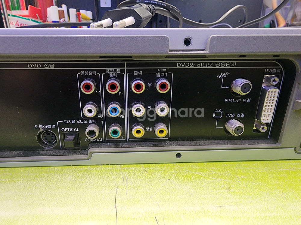 삼성 DVD/VHS 콤보플레이어 SV-DVD831HD--4