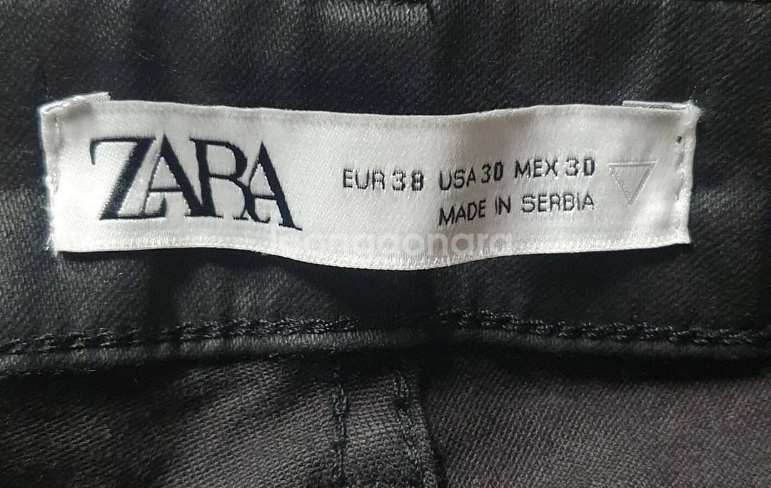 자라 스키니 블랙진 텍달린 새상품--3