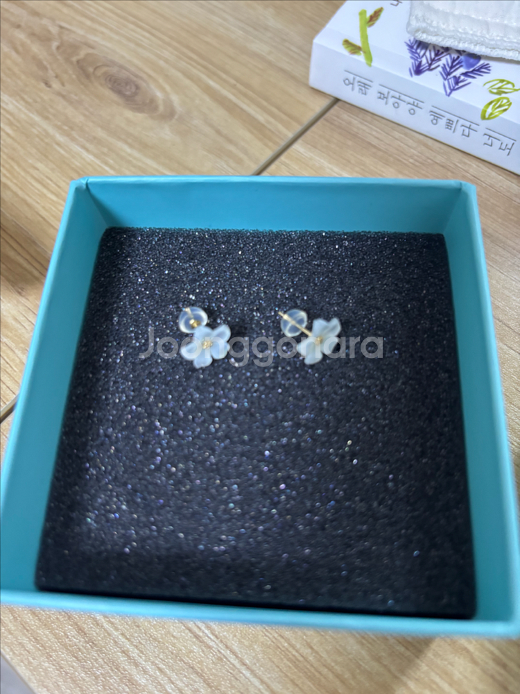 도로시 14k 다이아몬드 1부 피어싱 귀걸이--5