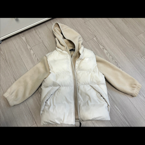 뉴발란스키즈패딩조끼&후리스세트