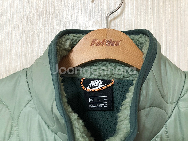 나이키 헤리지티 쉐르파 퀼팅베스트(조끼) XXL(110)--3