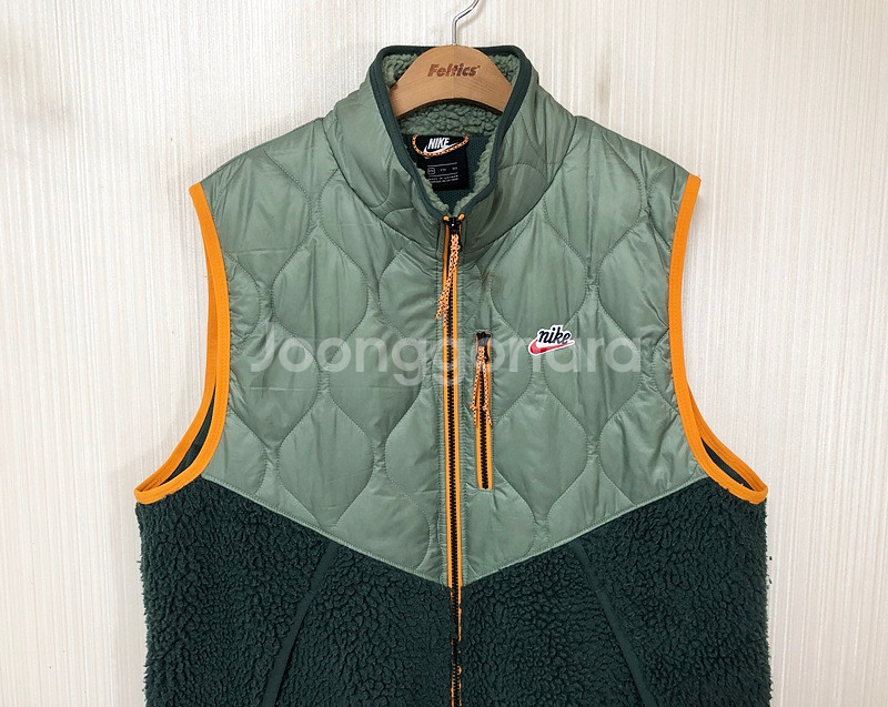 나이키 헤리지티 쉐르파 퀼팅베스트(조끼) XXL(110)--1