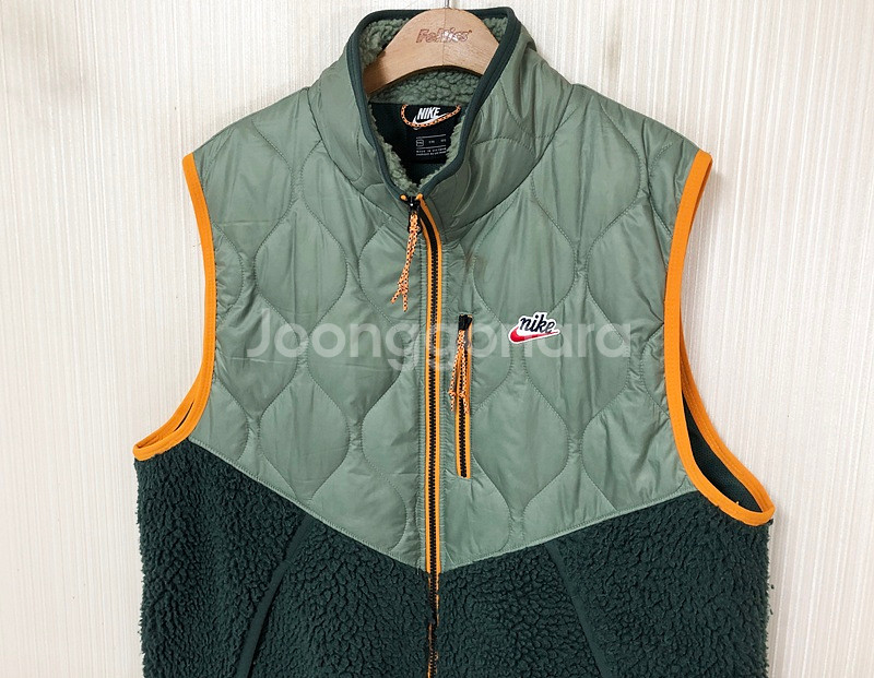 나이키 헤리지티 쉐르파 퀼팅베스트(조끼) XXL(110)--5