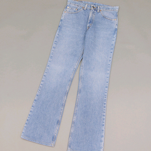 리바이스 90s 미국제조 517-7417 워시드블루 부츠컷데님 31인치 90년대 빈티지 청바지 벨바텀 플레어 LVC