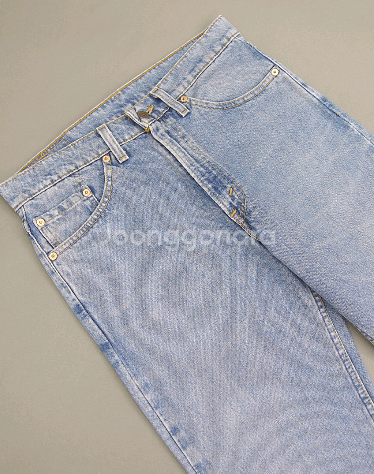 리바이스 90s 미국제조 517-7417 워시드블루 부츠컷데님 31인치 90년대 빈티지 청바지 벨바텀 플레어 LVC--4