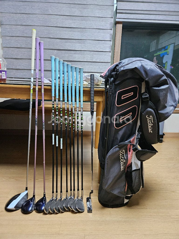 여성용 야마하 젝시오 골프채 풀세트 및 타이틀리스트--0