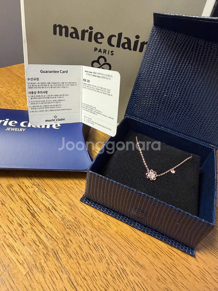 [마리끌레르] 14K Gold Plated 목걸이--1