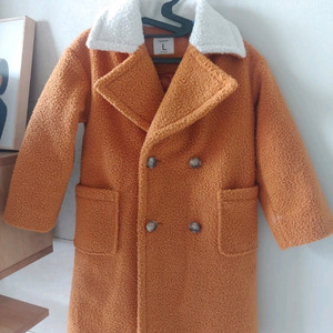 스타일노리터 부클 뽀글이 롱코트 L사이즈/120호(택포