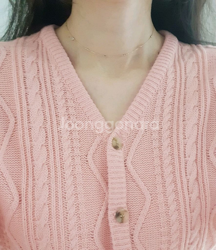 디디에두보 14k 다이아 초커 목걸이--6