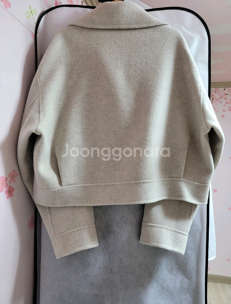 [새상품] 한섬 타임 캐시미어 블렌드 핸드메이드 자켓 55/랑방 더캐시미어--8