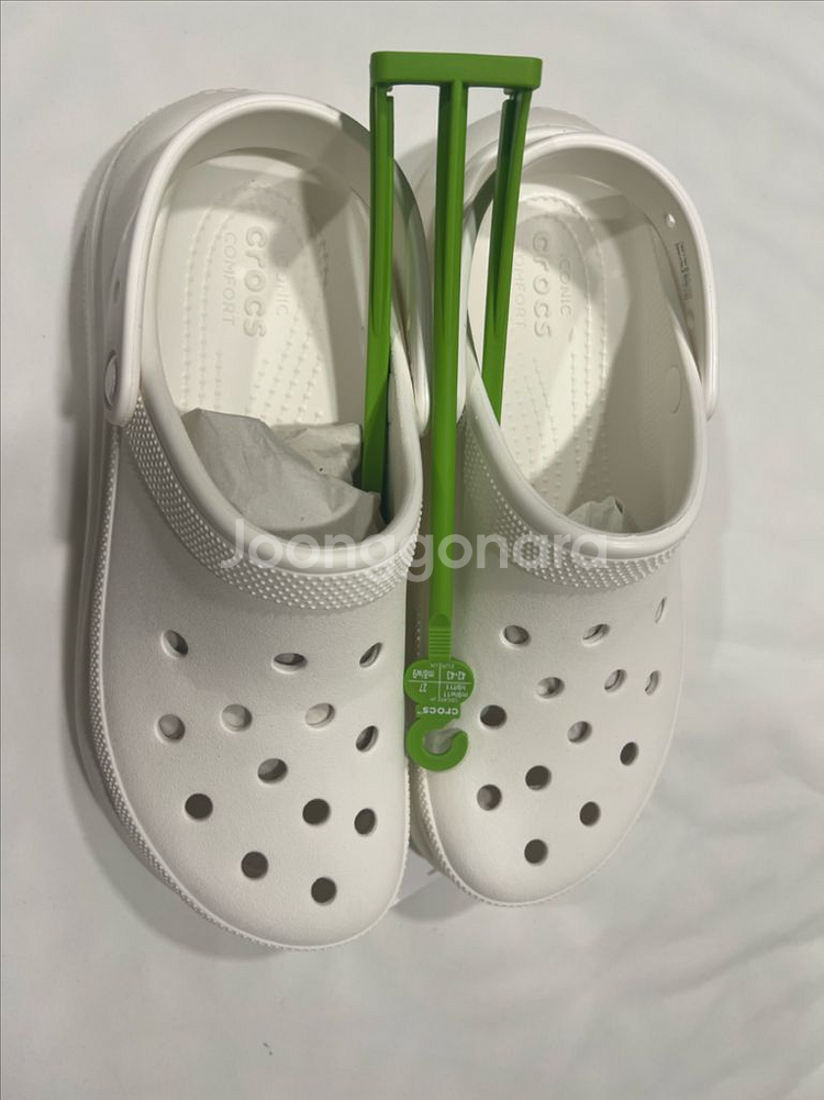크록스 크러쉬 클로그 화이트 270--1