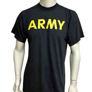 미육군 APFU 체육복 트레이닝복 반팔 티셔츠 (M) (3)