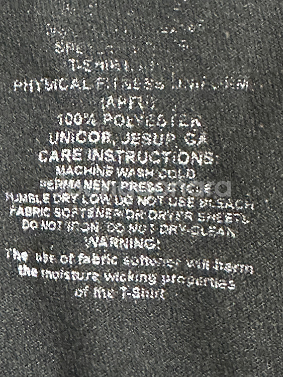 미육군 APFU 체육복 트레이닝복 반팔 티셔츠 (M) (3)--6