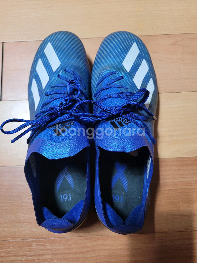 아디다스 엑스[X] 19.1 HG 축구화(255mm)--4