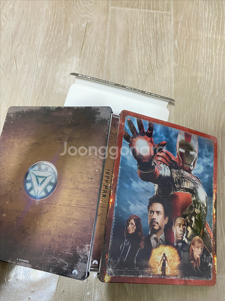 블루레이 아이언맨 1~3 4K 스틸북 일괄 판매합니다.--6