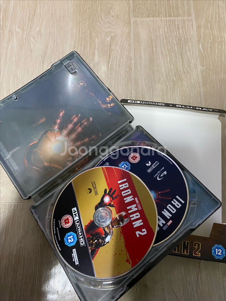 블루레이 아이언맨 1~3 4K 스틸북 일괄 판매합니다.--7