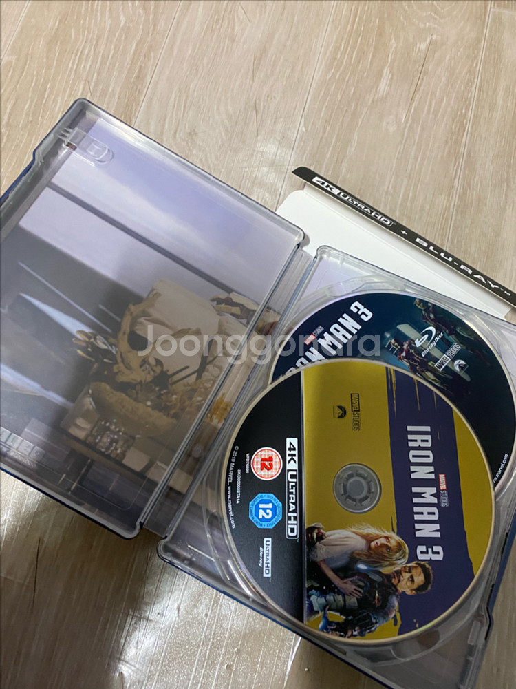 블루레이 아이언맨 1~3 4K 스틸북 일괄 판매합니다.--9