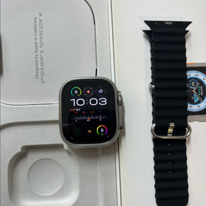 애플워치 울트라1 실버 SSS급