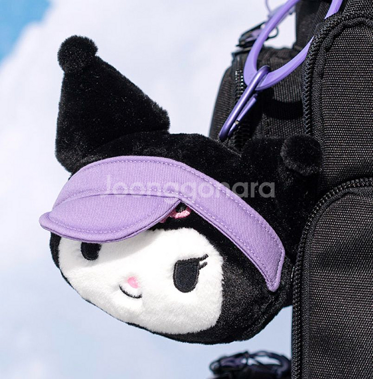 산리오 쿠로미 네임택 파우치 골프--0