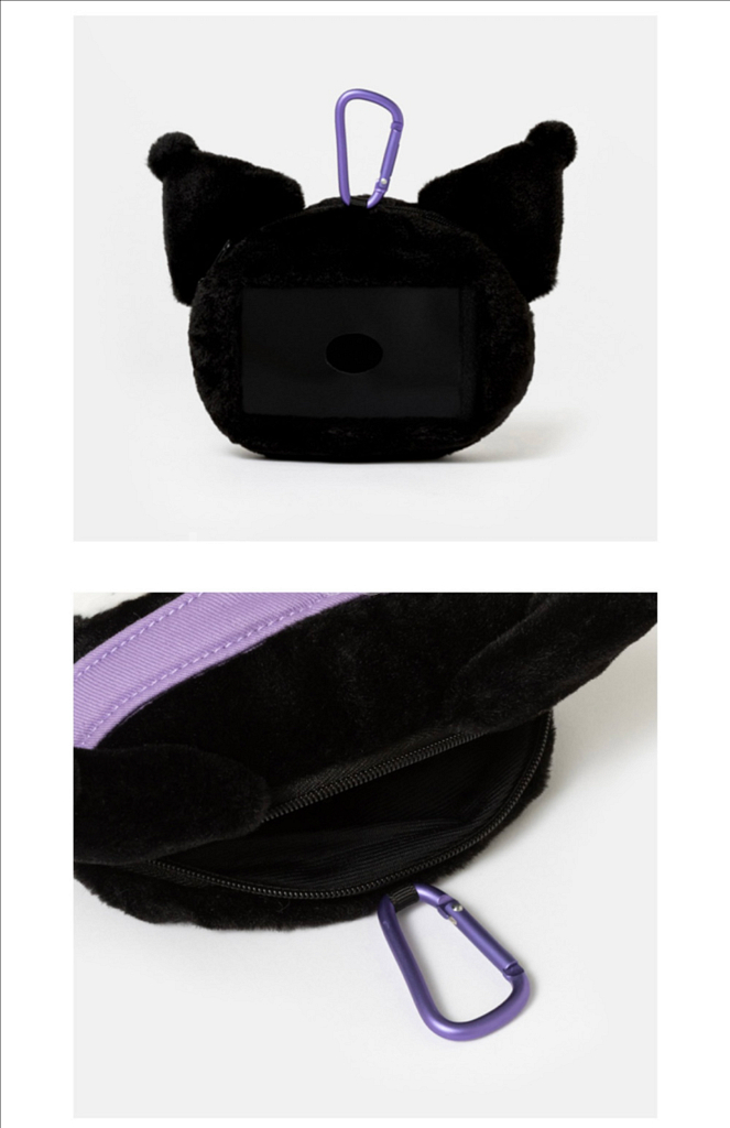 산리오 쿠로미 네임택 파우치 골프--3