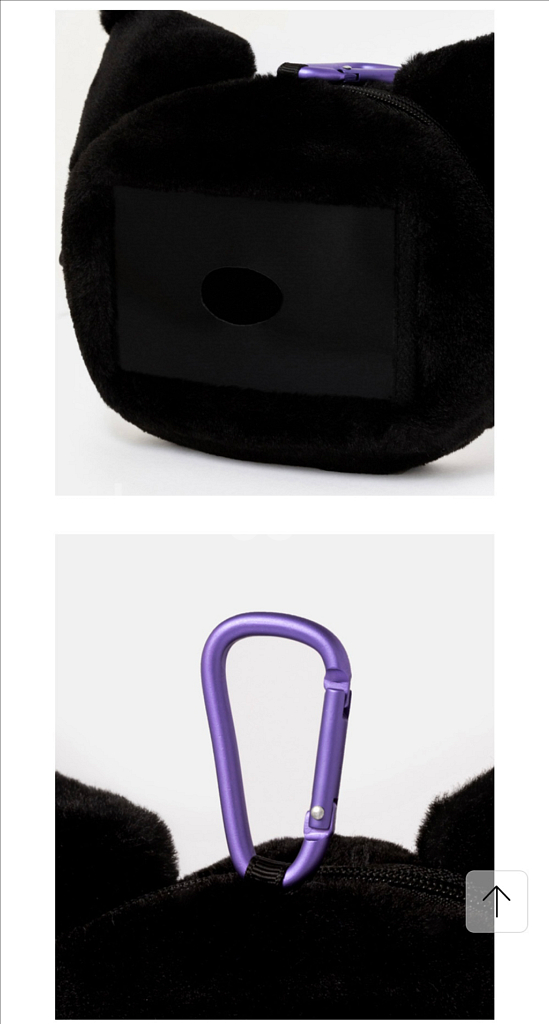 산리오 쿠로미 네임택 파우치 골프--4