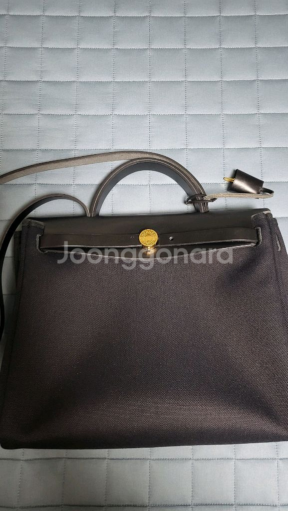 에르메스 에르백 31 블랙 금장--0