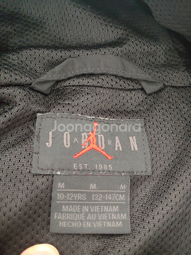 조던 키즈 아노락 10~12세용(반값택포)--5