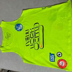 단종/나이키 뉴욕 마라톤 우먼스 싱글렛(미사용 새상품)