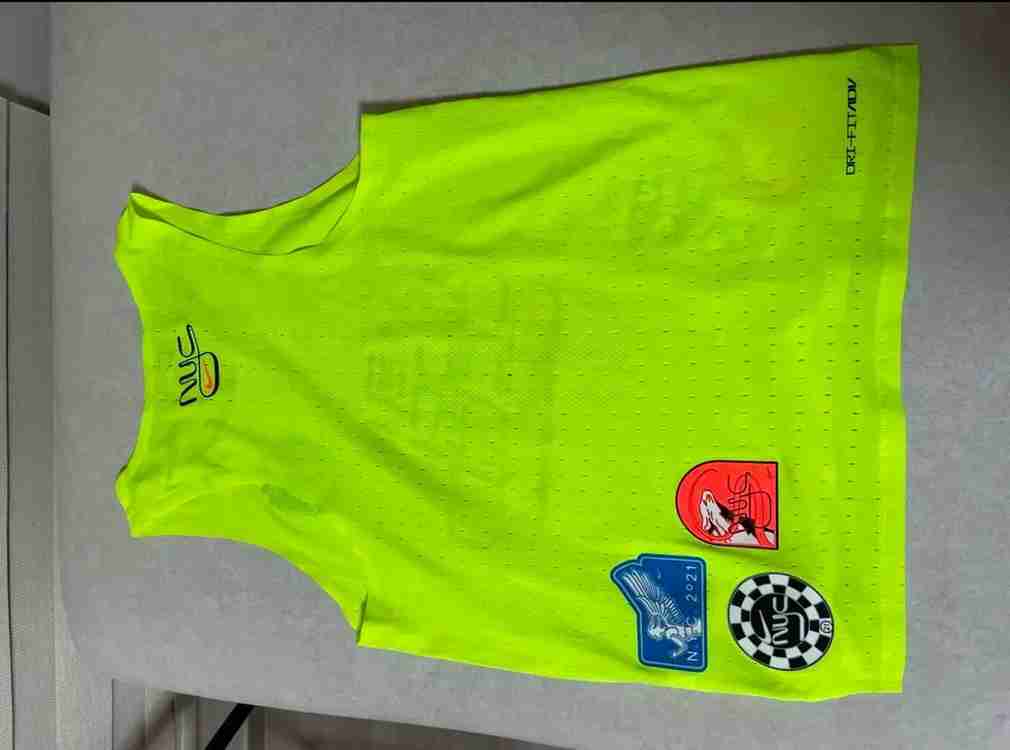 단종/나이키 뉴욕 마라톤 우먼스 싱글렛(미사용 새상품)--2